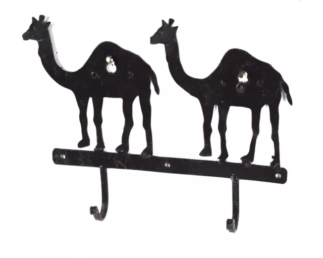 Beautiful Camel Figurative Iron Coat Cloth Hook Hanger Unique Key Hanger i75-178