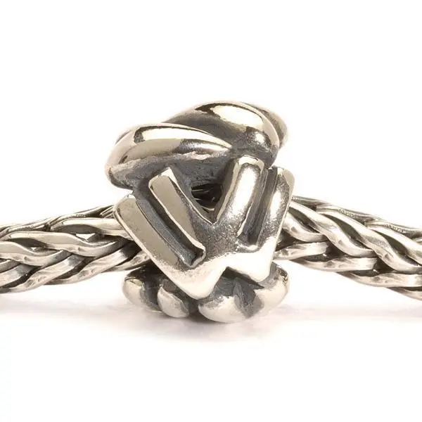 Mode TROLLBEADS Lettre W TAGBE-10082