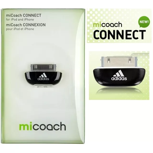 adidas miCoach CONNECT iPhone & iPod SpeedCell Chip Sender Sport Fußball Running