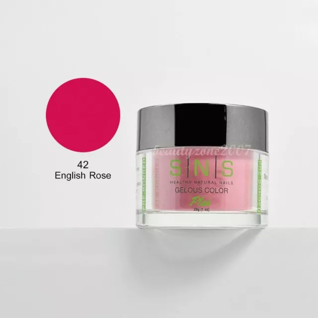 SNS Nail Dipping Powder 42 English Rose 1 oz