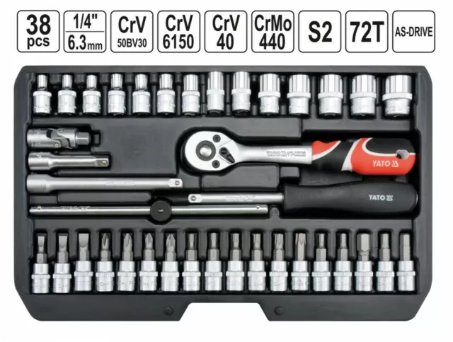 38 Pièces Boîte Grinçant Asten Schenk Du Conseil Valise Clés À TYP2 XS 1/4 "