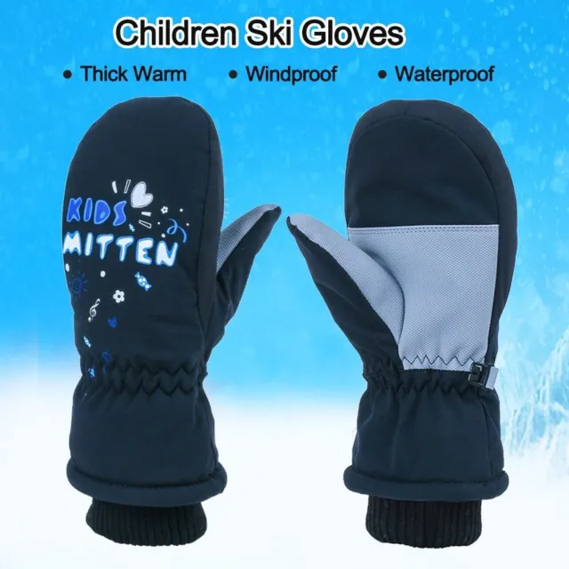Guanti da sci per bambini Ragazzi Ragazze Guanti da neve Guanti da snowboard