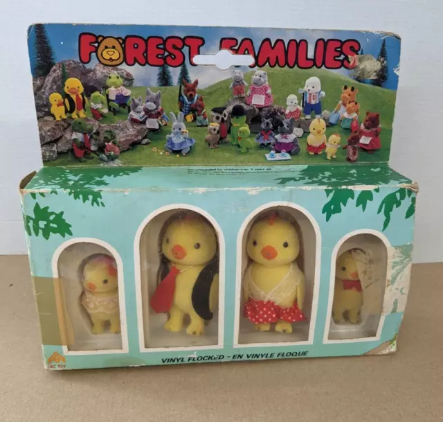 FOREST FAMILIES (Sylvanian Barenwald) May Cheong Toys. 1987