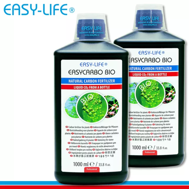 Easy-Life 2 x 1000 ML Easycarbo Bio Engrais de Carbone