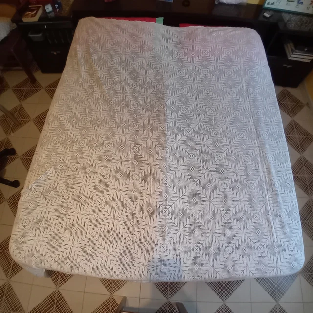 Copriletto fatto a mano ad uncinetto Bettdecke handgefertigt (Neu (gemäss Beschreibung)) in