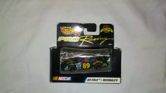 Error Car 1997 NASCAR Hot Wheels Pro Racing #89 Dennis Setzer in Bill Elliott