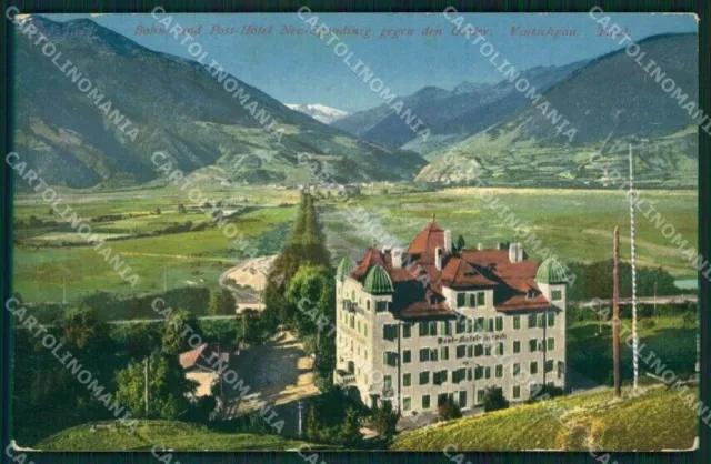 Bolzano Silandro Val Venosta cartolina QZ8372