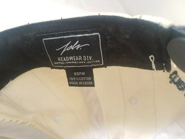 NY New York Cap Hat LightCream Cotton Only The Strong Survive OSFM Snapback JSLV 2