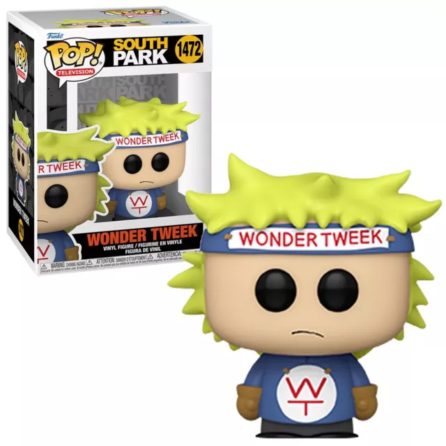 Funko POP! South Park Wonder Tweek #1472 TV Vinyl Figure New