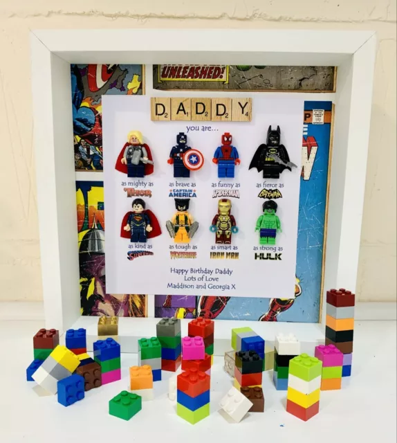 Personalised Superhero Gifts | Superhero Frame | Personalised Gifts | Christmas