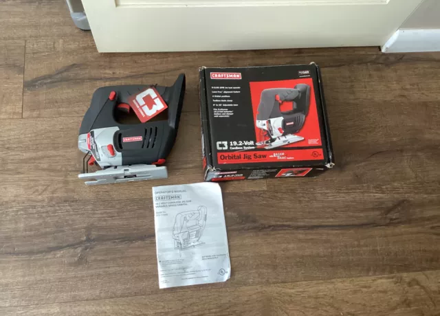 Craftsman c3 19.2 volt jig saw with laser trac outlet