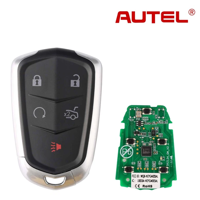 AUTEL Universal Smart Key Premium Fit for GM Cadillac Stype 5 Button IKEYGM005AL