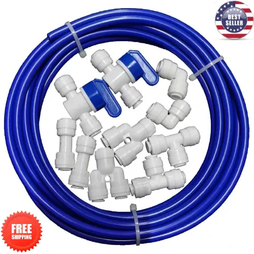 1/4 Inch O.d. Length 32.8ft10 Meters Ro Water Tubing Hose Pipe For Ro Water