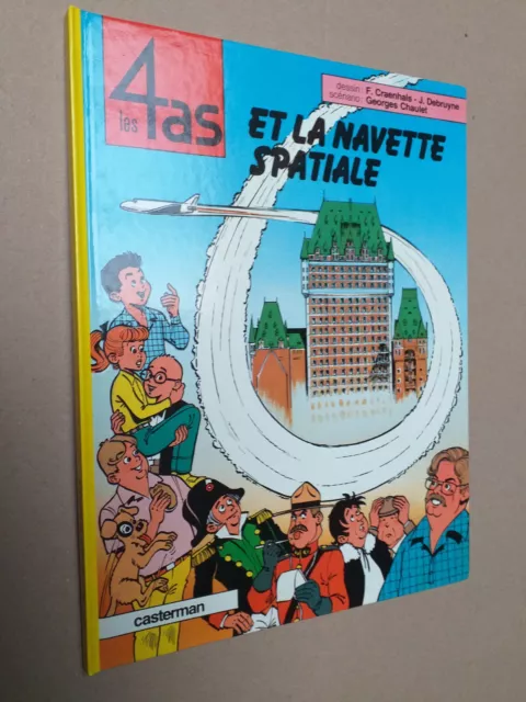 Craenhals Les 4 As et la navette spatiale première édition 1989 comme neuve