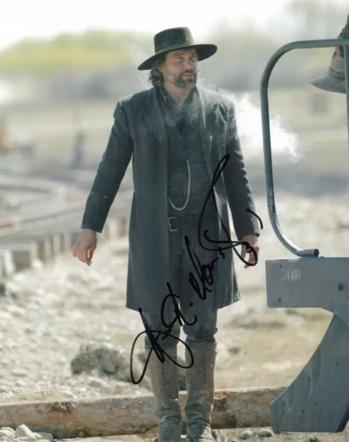 Anson Mount Hell On Wheels W/Coa autographed photo signed 8X10 #2 Cullen