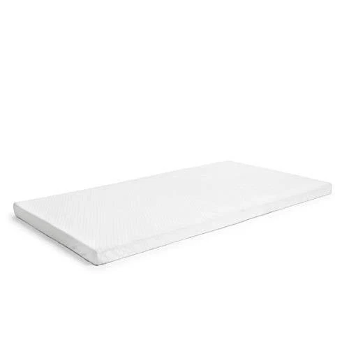 2-Inch Ventilated Memory Foam Crib and Toddler Bed Mattress Topper with