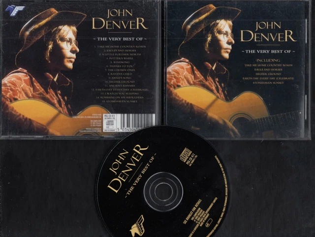 JOHN DENVER The Very Best Of CD PEGASUS GERMANY Annie's Song Windsong etc