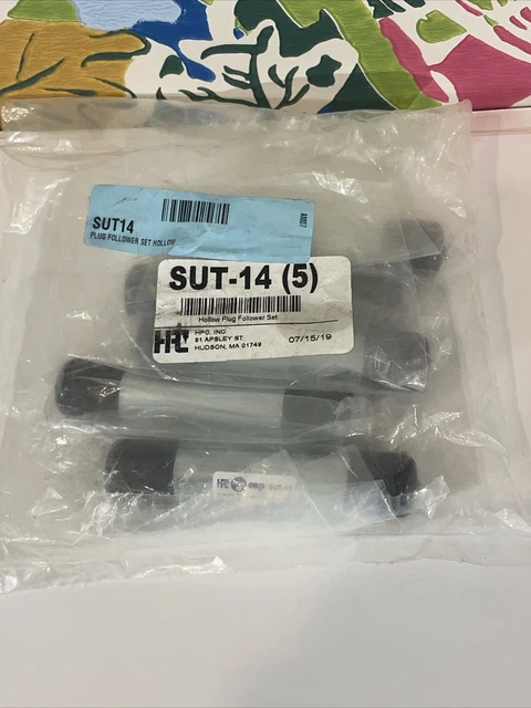 5-PACK LOT Hudson Lock HPC SUT-14 Hollow Plug Follower Set 5 pcs Locksmith Tool 5-PACK LOT Hudson Lock HPC SUT-14 Hollow Plug Follower Set 5 pcs Locksmith Tool