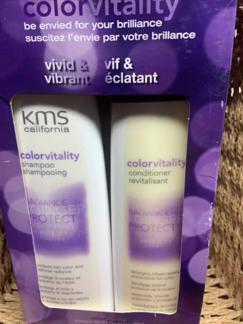 KMS California color vitality shampoo 10.1 And conditioner 10.1 ounce