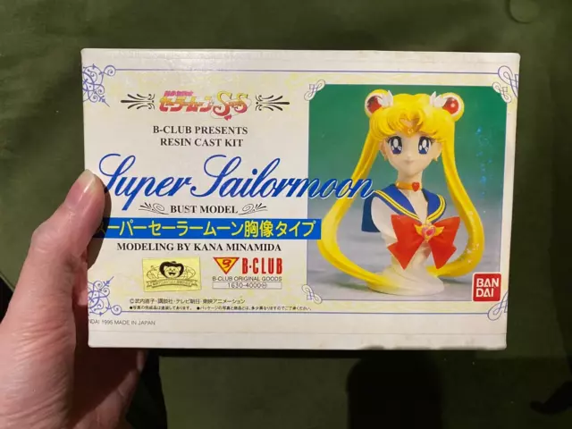 Super Sailor Moon Bust B-Club Garage Kit Unpainted