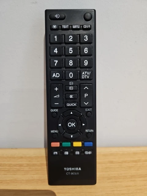Télécommande De Remplacement Pour Toshiba CT-8050 - Compatible Modèles 40L2450C, 48L3305C, Neuf