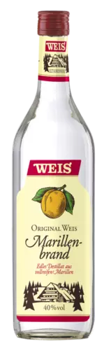 (21,95€/L) Weis Marillenbrand, Obstbrand, 1 Liter