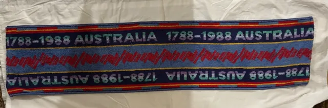 Australian Bicentenary Bar Towel/Runner
