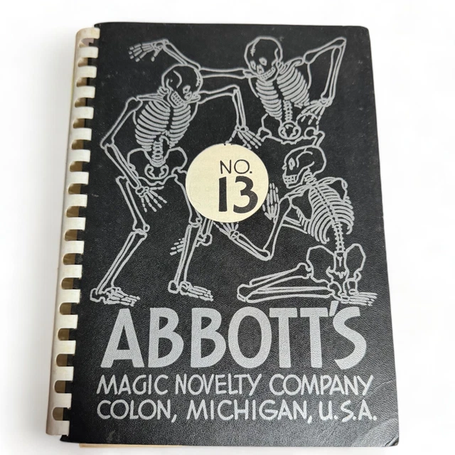 ABBOTT'S MAGIC NOVELTY COMPANY CATALOGUE NO. 13 + SUPPLEMENTS / Magic