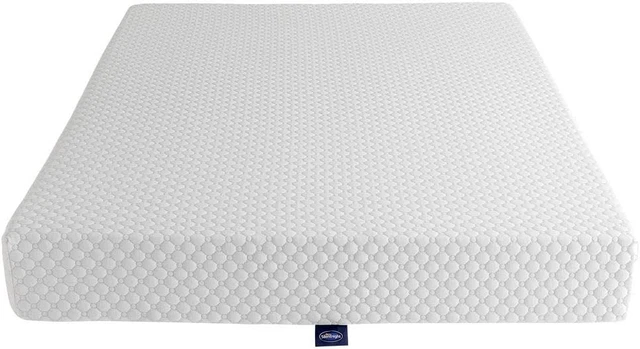 Colchón laminado espuma viscoelástica Silentnight 7 zonas | Hecho en el Reino Unido | | Firme medio