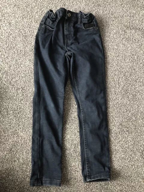 Jeans blu scuro ragazzo età 7-8 anni da M & S