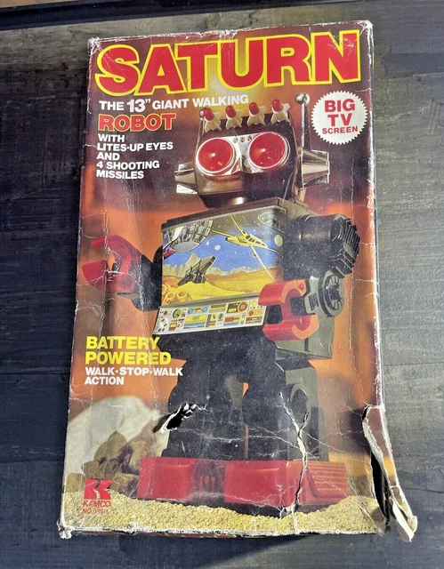jouet ancien robot vintage en boite space ship controlled