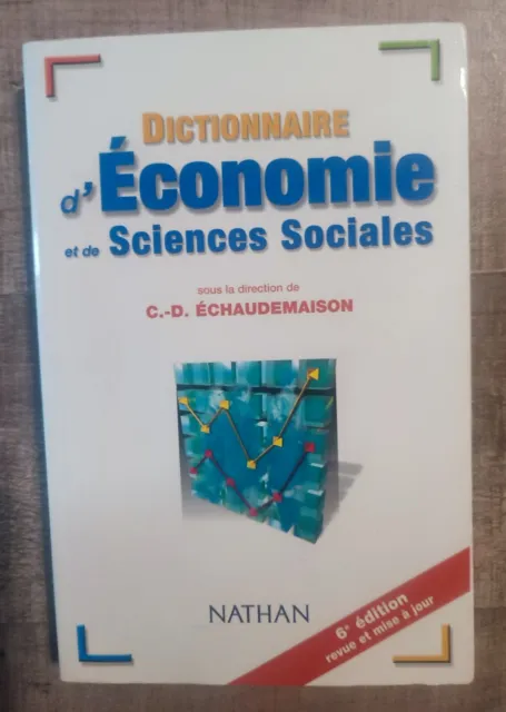 Dictionnaire d'économie et de sciences sociales - Echaudemaison - Nathan