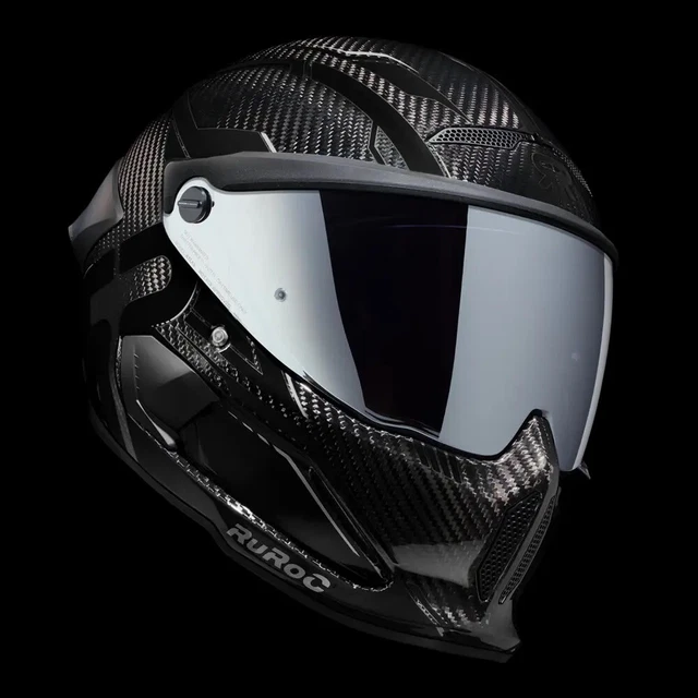 美品 Ruroc ATLAS4 カーボンヘルメット L／XL 62センチ - メルカリ