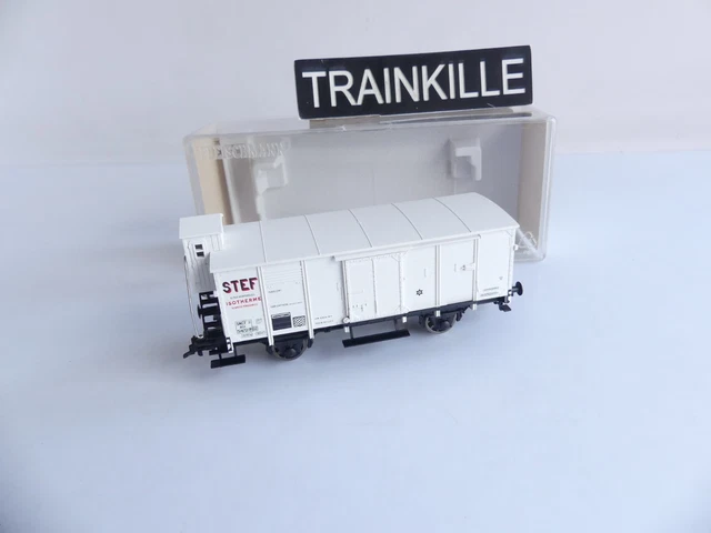 Wagon Plat Fleischmann SNCF 5285 F1 échelle HO - Neuf Sous Boîte D'origine