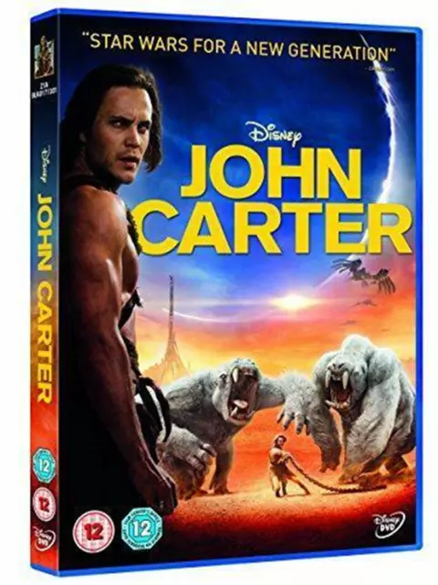 John Carter DVD Sci-Fi & Fantasy (2012) John Carter Quality Guaranteed