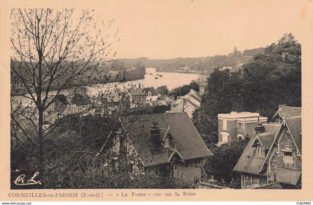 95 - CORMEILLES EN PARISIS - S08563 - "La frette" - Vue de la Seine - L1