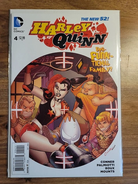 Harley Quinn #4 2nd Print - The New 52 - DC Comics  - NM