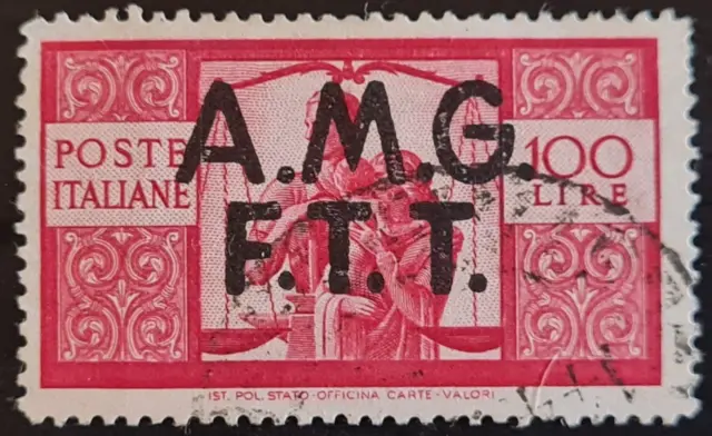 Italy Stamp - Trieste-Amg Ftt - Allied Occupation - 1947 - Free Us Shipping