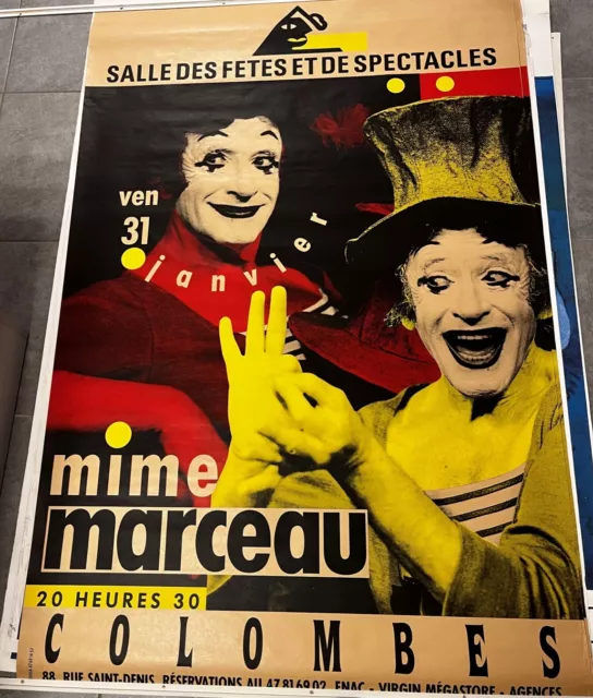 Affiche du mime marceau