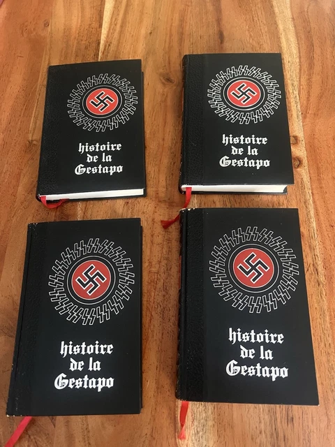 Histoire Secrète De La Gestapo Par Jean Dumont - 4 Volumes - Édition Crémille 1971 - Rare