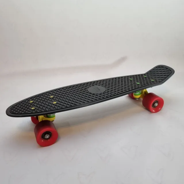 Penny Board Australia Black Red 22in Genuine Classic Skateboard
