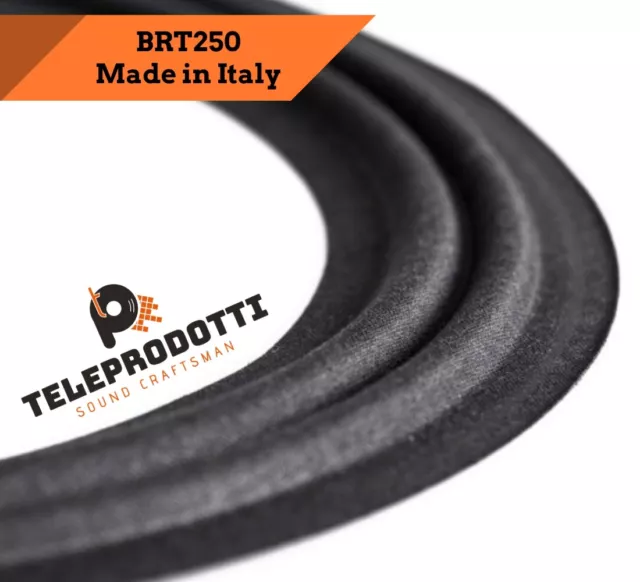 BRT250 Sospensione di ricambio per woofer in tela bordo 250 mm. 25 cm. 10"