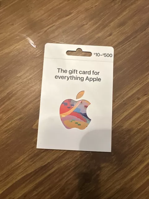 Apple iTunes Gift Card NO VALUE Rechargable $15-$500 (IL/RT6-S36-NIB)