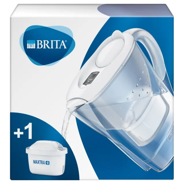 Brita Marella Caraffa Filtrante Trasparente Bianco 1024037