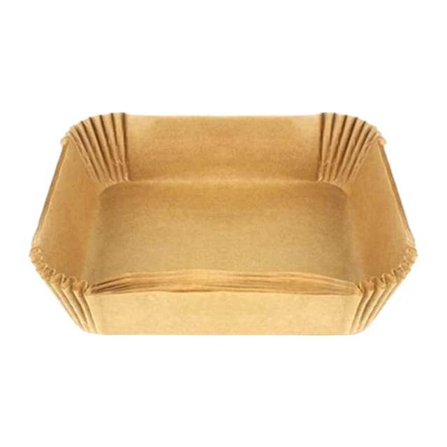 Friggitrice ad aria accessori per torte di carta friggitrice ad aria carta da forno marrone carta silicone