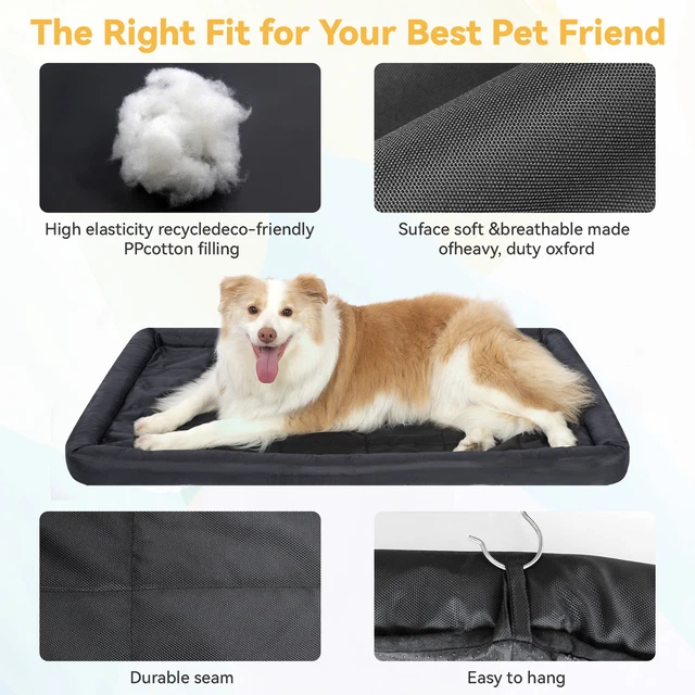 Jumbo Dog Bed Memory Foam Orthopedic Dog Bed Large Dogs Pet Calming Bed Dog Nest