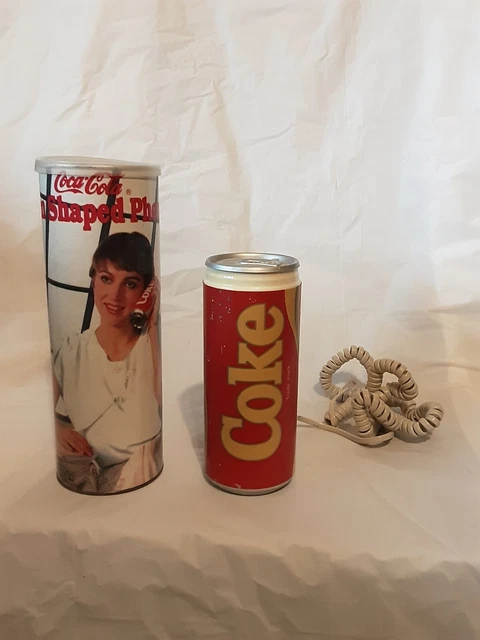 Coca Cola Phone 1985 Coke Can Rare Vintage Untested