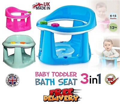 Baby Infant Toddler Kids 3 in 1 Bathing Bath Dining Play Support Seat Kid Chair