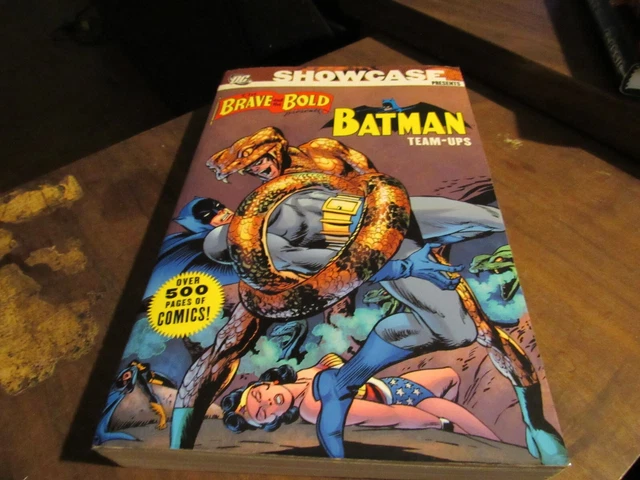 Brave and the Bold Batman Team-Ups Showcase HUGE Vol 1 Graphic Novel TPB $17