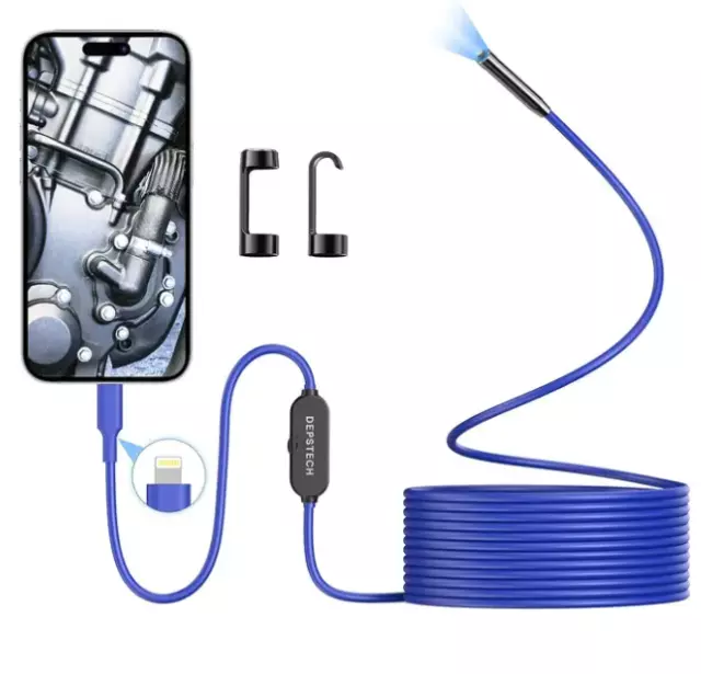 IOS/iPhone 1440P Endoscope Camera